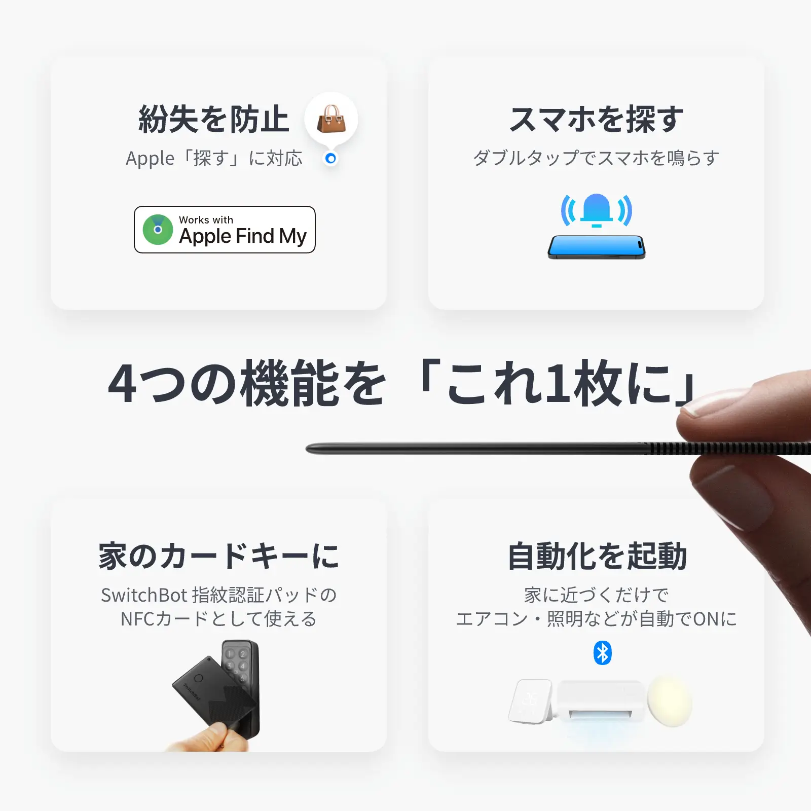 SwitchBot スマートトラッカーカード - Image 3